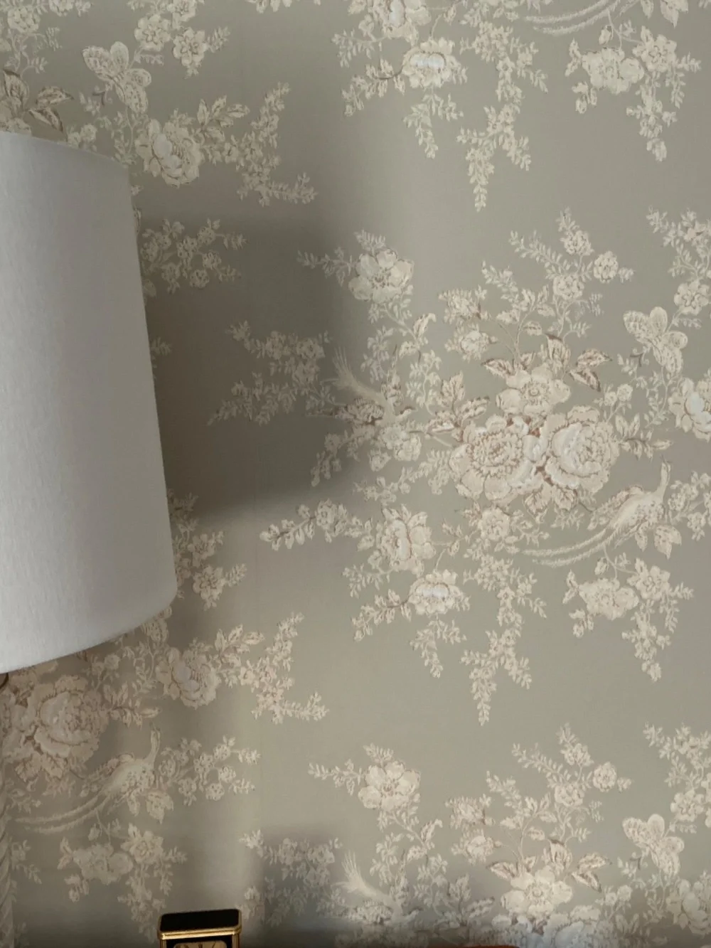 Ralph Lauren double roll Dauphine wallpaper color Laurel Batch 20